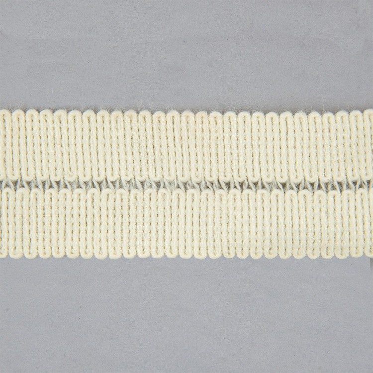 ACRYLIC KNIT BINDER TAPE 30MM - CREAM