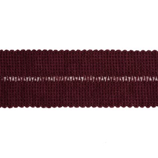 ACRYLIC KNIT BINDER TAPE 30MM - BURGUNDY