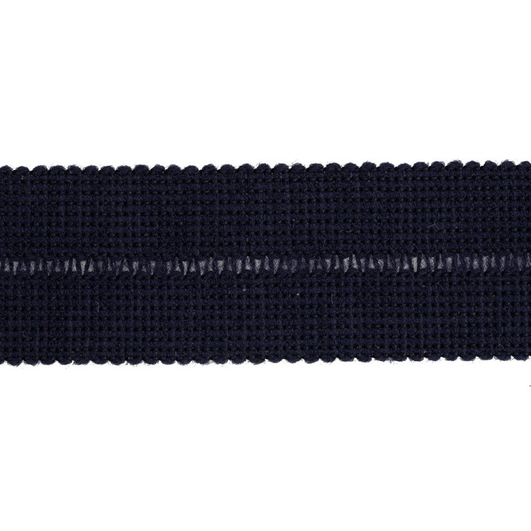 ACRYLIC KNIT BINDER TAPE 30MM - NAVY BLUE