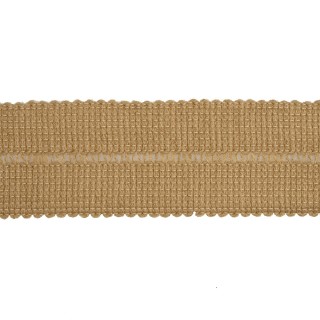 ACRYLIC KNIT BINDER TAPE 30MM - BISCUIT BEIGE