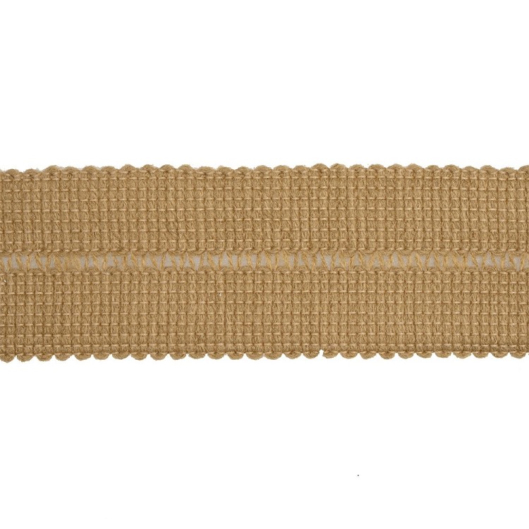 ACRYLIC KNIT BINDER TAPE 30MM - BISCUIT BEIGE