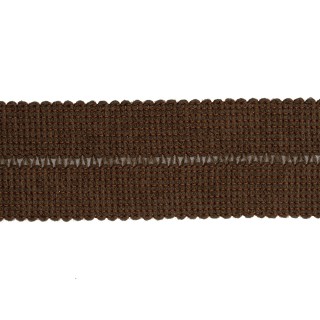 ACRYLIC KNIT BINDER TAPE 30MM - BROWN