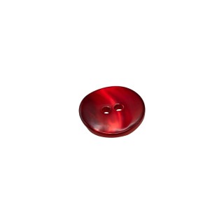 2-HOLES TROCAS SHELL BUTTON - RED