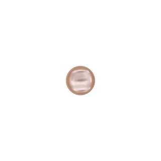 PEARL HALF BALL BUTTON WITH SHANK - PALE PINK