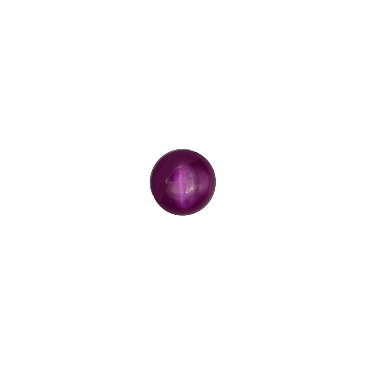 PEARL HALF BALL BUTTON WITH SHANK - DAMASK PLUM