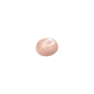 PEARL HALF BALL BUTTON WITH SHANK - CHALK PINK