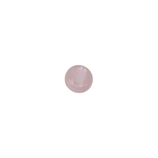 PEARL HALF BALL BUTTON WITH SHANK - SILVER PINK