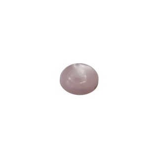 PEARL HALF BALL BUTTON WITH SHANK - SILVER PINK