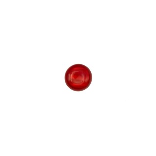 PEARL HALF BALL BUTTON WITH SHANK - RED