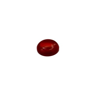 PEARL HALF BALL BUTTON WITH SHANK - RED