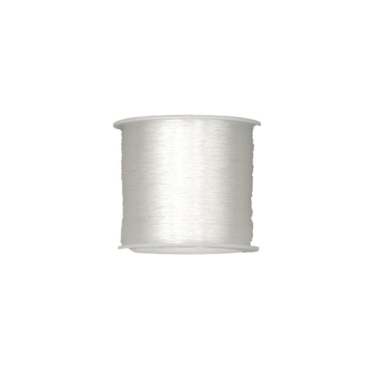 FILO ELASTICO TRASPARENTE 0,60MM - BIANCO