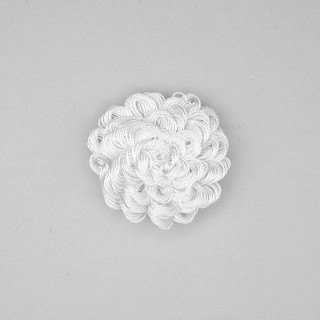 DECORATIVE ROSETTE - WHITE