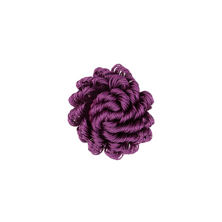 DECORATIVE ROSETTE - PURPLE SCOTTISH