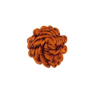 DECORATIVE ROSETTE - ORANGE