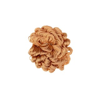 DECORATIVE ROSETTE - CORAL