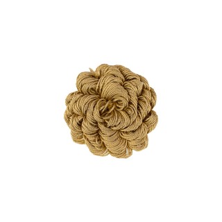 DECORATIVE ROSETTE - GOLDEN WHEAT