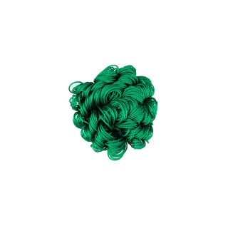 DECORATIVE ROSETTE - GREEN FLAG