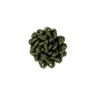 DECORATIVE ROSETTE - SEPTEMBER GREEN