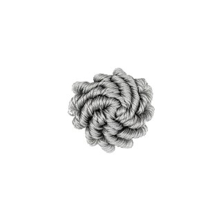 DECORATIVE ROSETTE - GREY