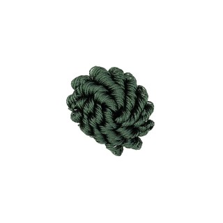 DECORATIVE ROSETTE - FOLIAGE GREEN