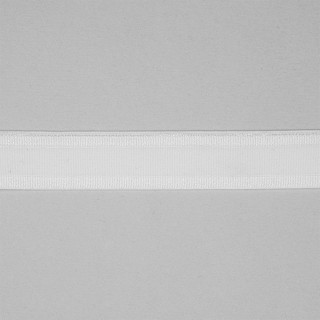 NON SLIP BRA STRAP ELASTIC 10MM - WHITE