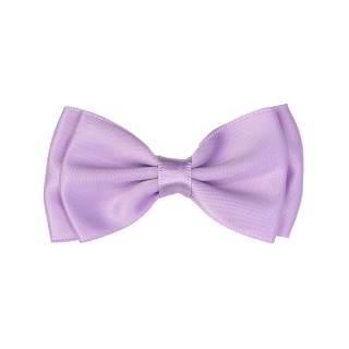 SATIN RIBBON BOW - LILAC