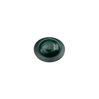 POLYESTER BUTTON WITH SHANK - BOTTLE GREEN