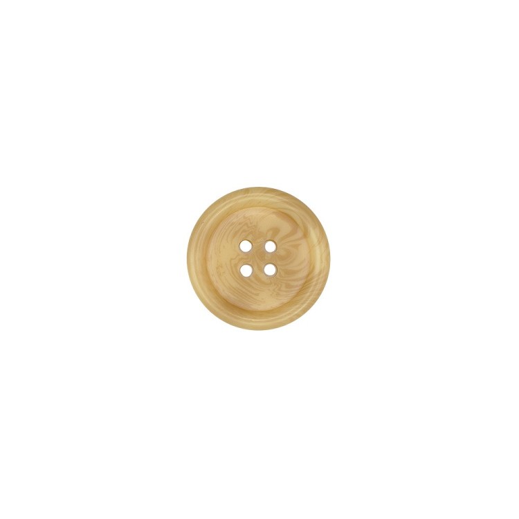 4-HOLES SUIT AND COATS BUTTON - BEIGE