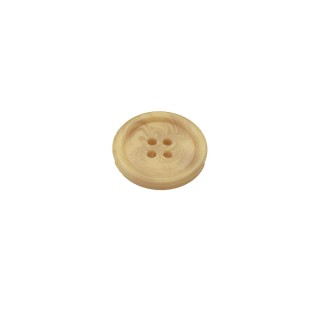 4-HOLES SUIT AND COATS BUTTON - BEIGE