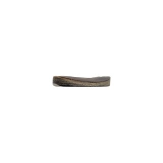 2-HOLES GENUINE HORN BUTTON - BROWN